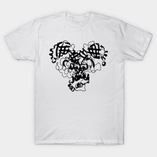 SARS-CoV-2 Main Protease Structure T-Shirt